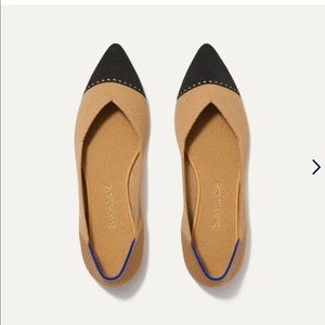 Rothy’s New In Box Camel Captoe Sz 8 style 002-280